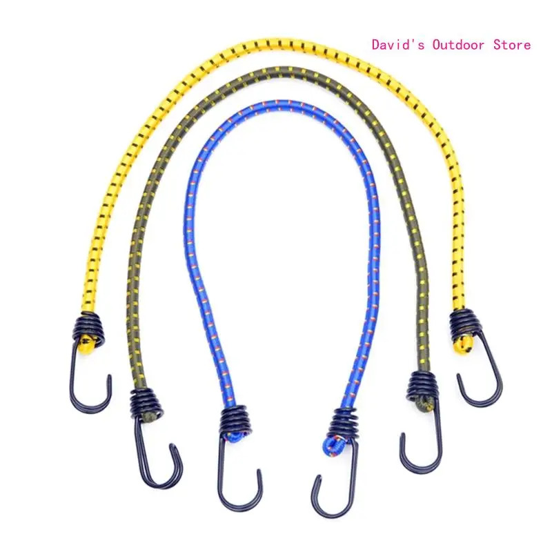 

6Pcs Binding Tied Rope Stretch Belt Outdoor Tent Elastics Rope CordsCar Accessory X3UA