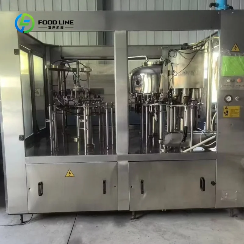 Customized Plastic Bottle & Jar/Beverage Filling Machine 3-in-1 Automatic Rinsing Filling Capping Line for Mineral Water Plant