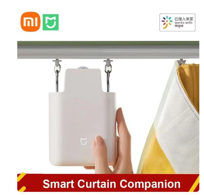 

Xiaomi Mijia Smart curtain companion: ready-to-use, suitable for U /I rails, electric remote control, Bluetooth Mesh gateway