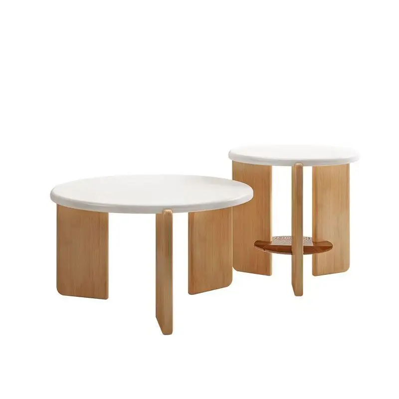 

#Modern Durable Wooden Luxury Coffee & Side Table for Living Room Apartment