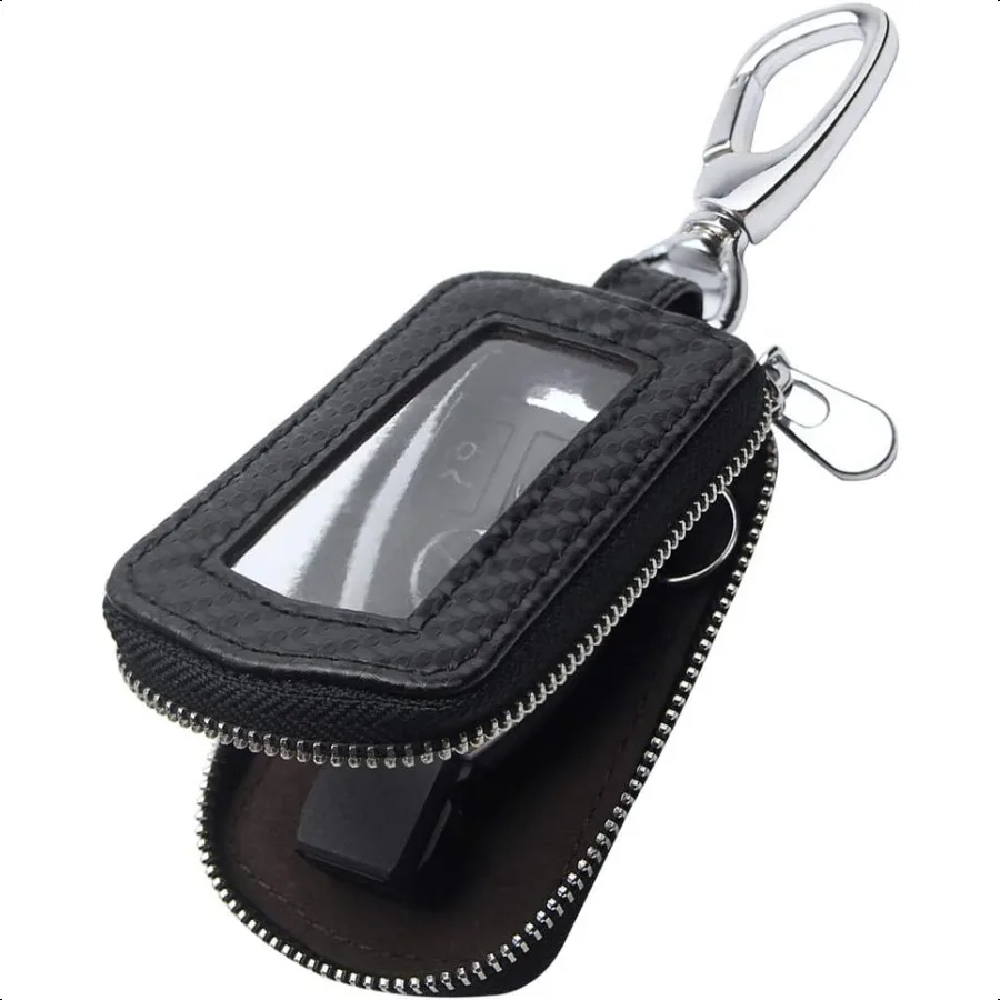 Universal Premium Car Key Fob Case Genuine Leather Car Smart Key fob Holder for Remote Key Fob