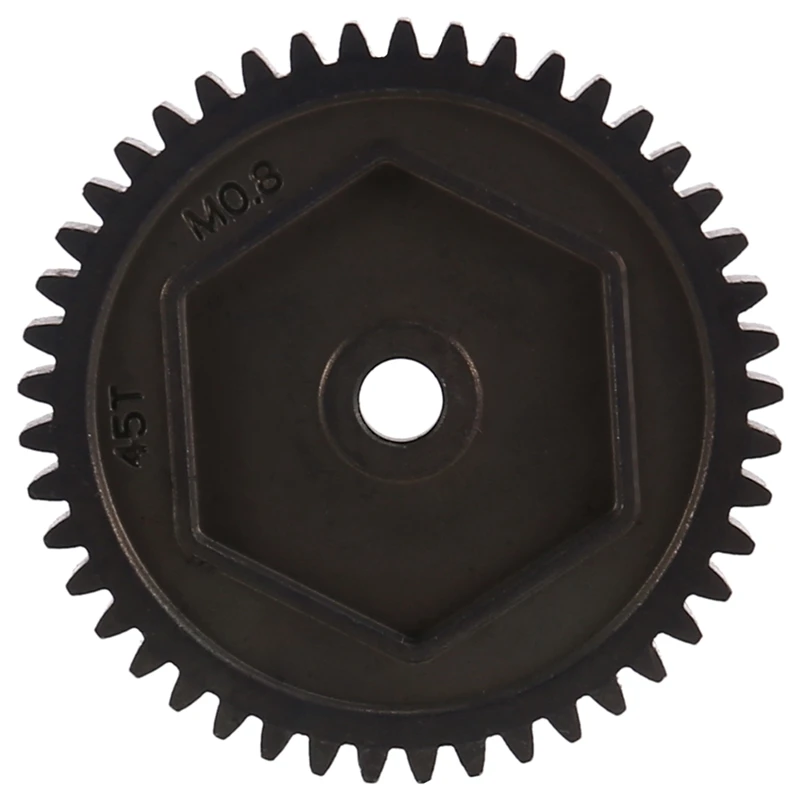 

Harden Steel Spur Gear 45T 0.8M 32P 8053 11T Motor Teeth For 1/10 RC Model Crawler TRX-4 K5 TRX4 TRX-6