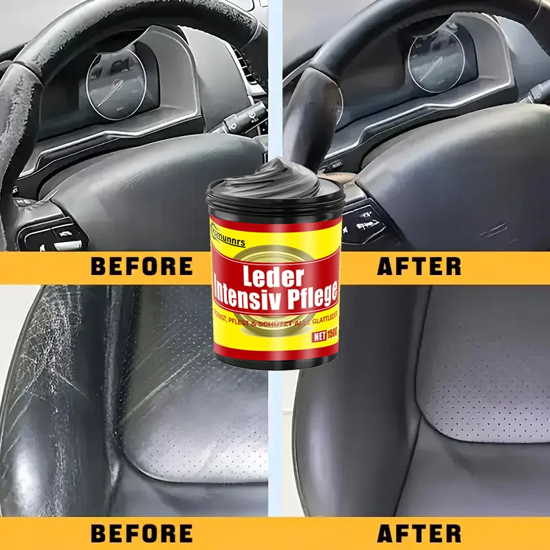 

Многофункциональный ремонтный комплект для автомобиля, 150 г: пластиковые детали и уход за кожей и обновление, воск для блеска салона, защита от блеска для шин