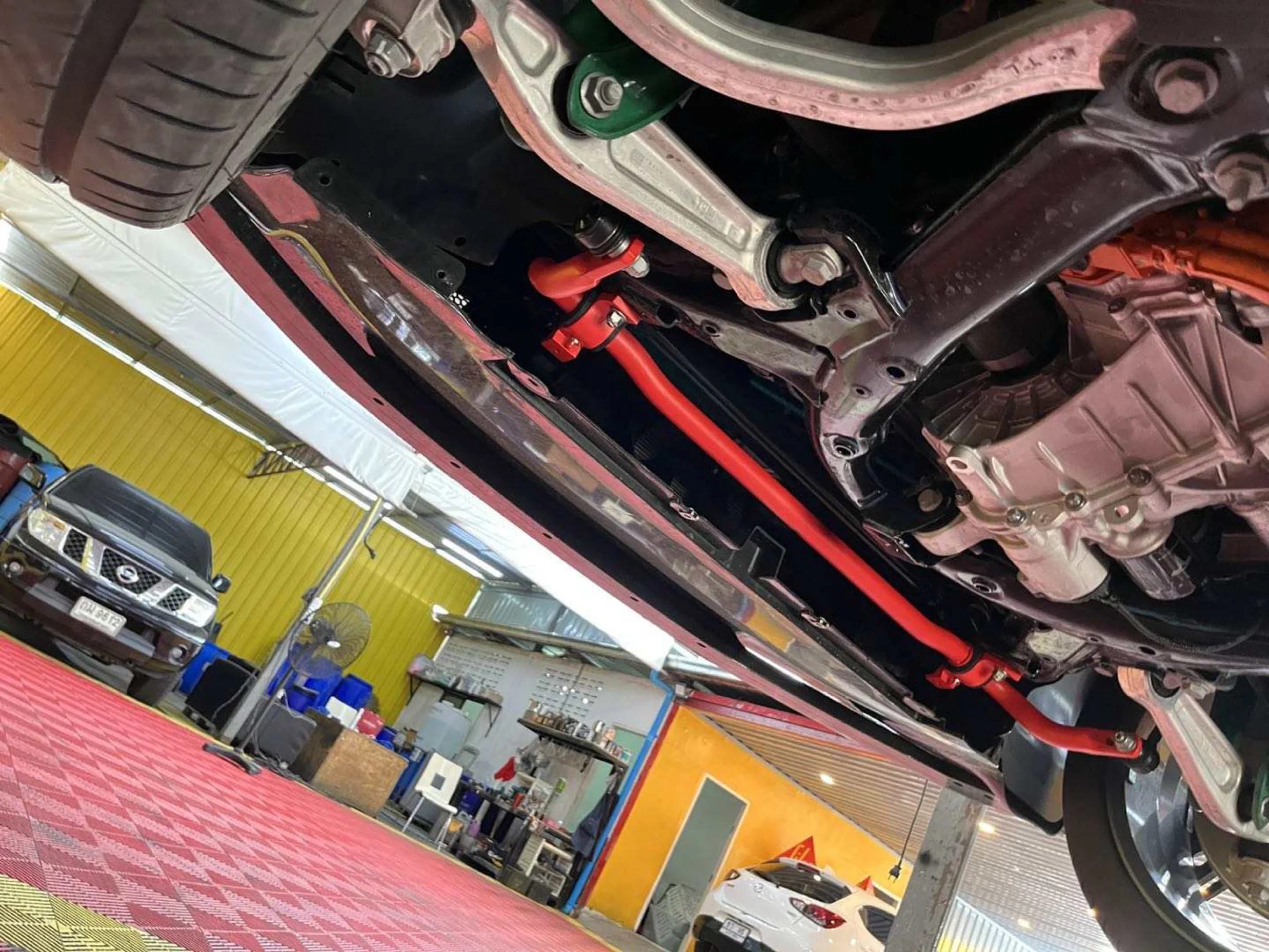 LVTU Front Sway Bar Anti-Roll Bar For TESLA 3/Y/S/3P 2017-23 Rear Position