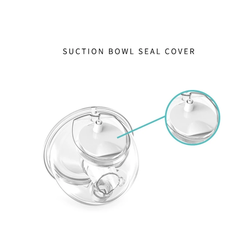 Electric Wearable Breast Pump Accessories Bra Adjustment Buckle BPA Free Silicone Diaphragm Suction Bowl Seal Cover Part