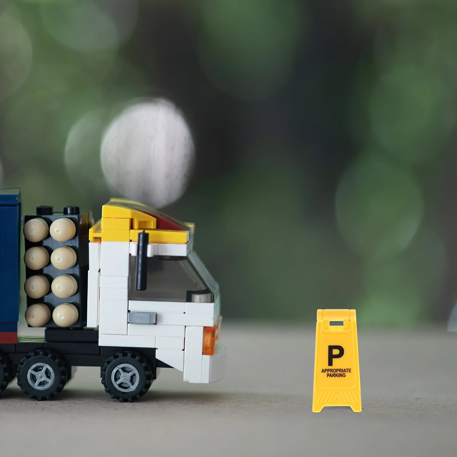 

16 шт. миниатюрные дорожные баррикады, детские образовательные дорожные знаки, набор дошкольных дорожных знаков, блокпост, абс, безопасный, прочный