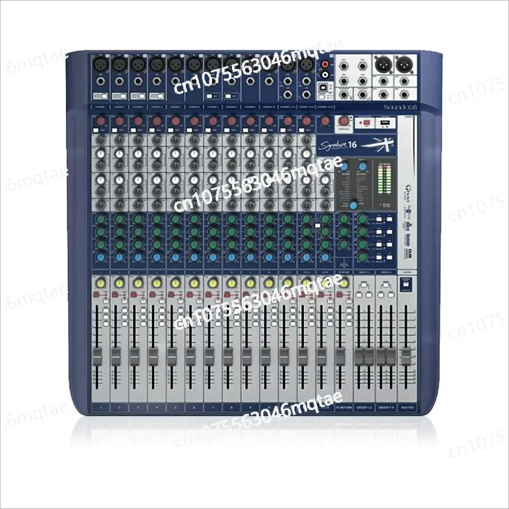 Top 5A 1:1 Superior Quality Multi-Track 16 Channels Similar Soundcraft Signature 16 Mixer with FX USB