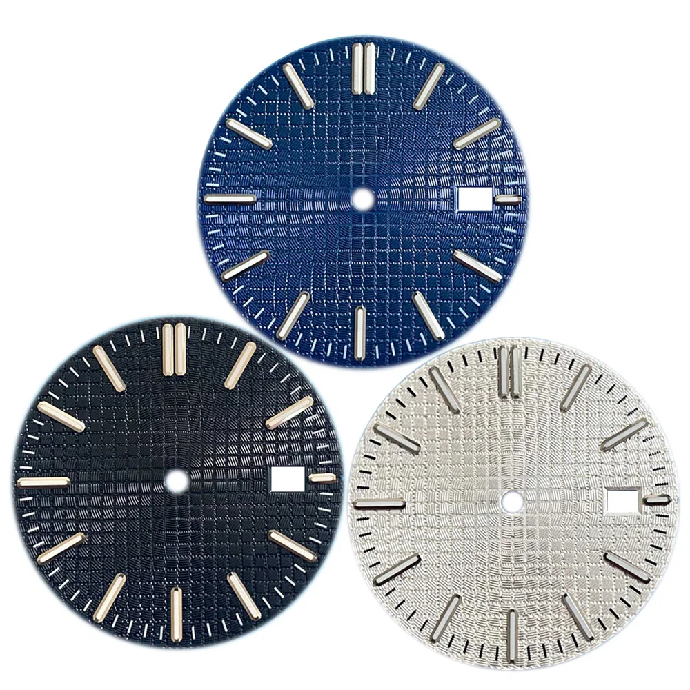 31.8MM Watch Dial Single Calendar for NH35 Movement Wristwatch Dial Upgrade Accessories