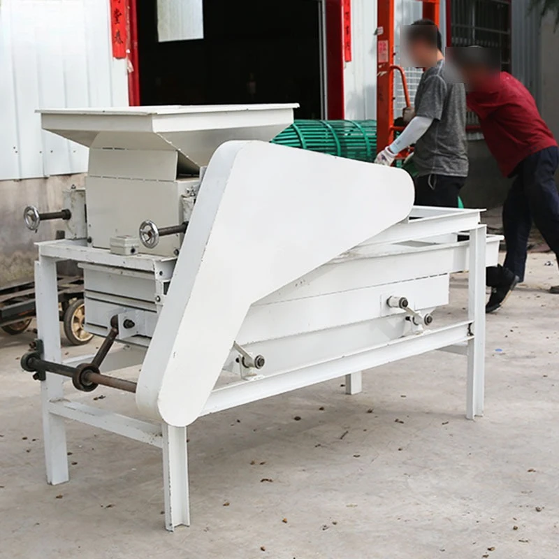 #Apricot Almond Walnut Nut Shell Breaker Automatic Small Commercial Nut Shell Machine Peanut Pine Nut Shell Machine