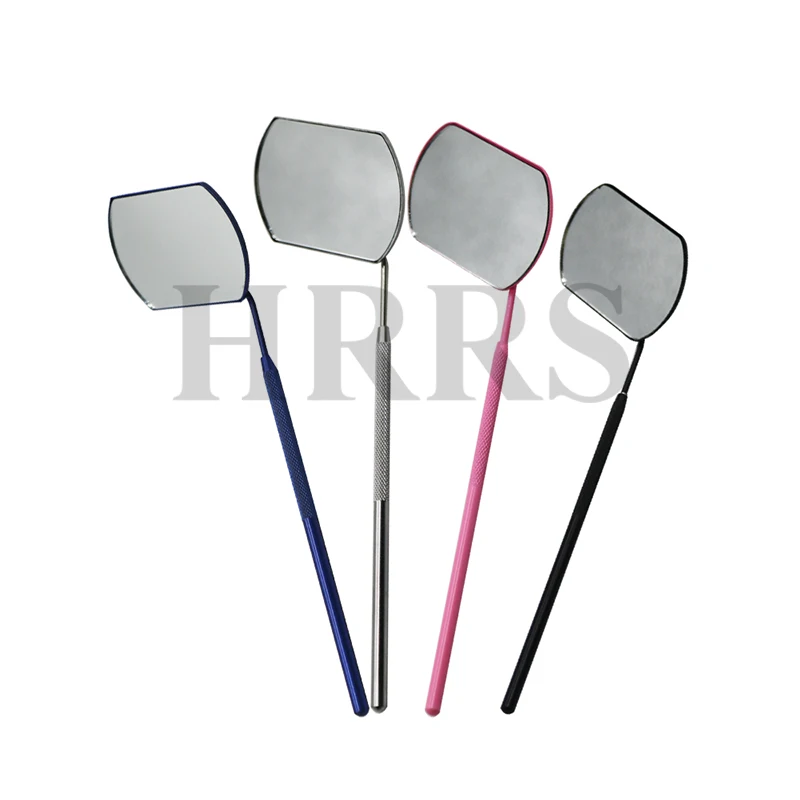 Espejo de pestañas para injerto de pestañas, belleza de aumento, mango largo para comprobar extensiones de pestañas postizas, herramientas de maquillaje, proveedor de espejos