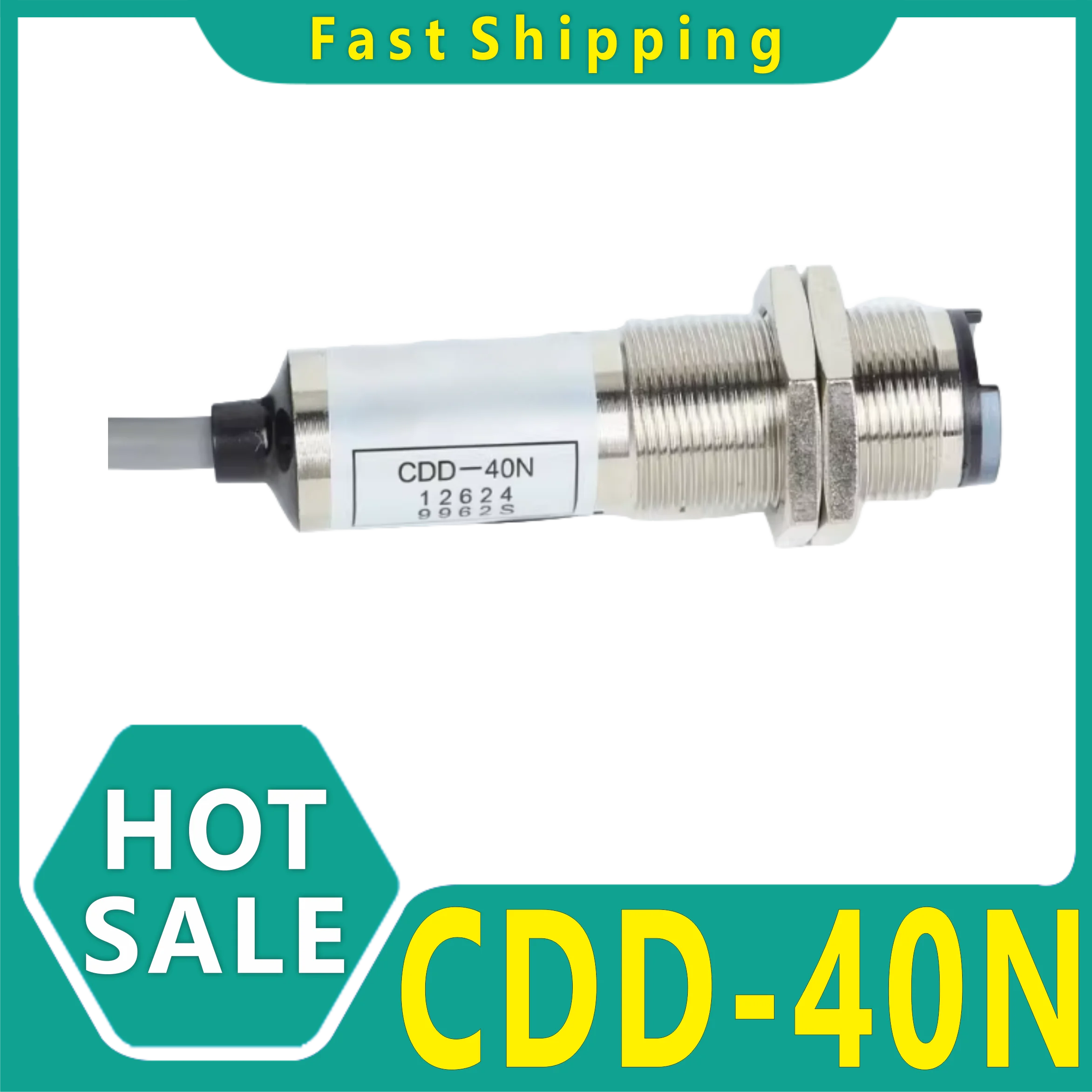 5PCSCDD-40N CDD-11N CDD-40P 11P DC 4-wire NPN NO+NC diffuse reflection photoelectric switch sensor, new high-quality