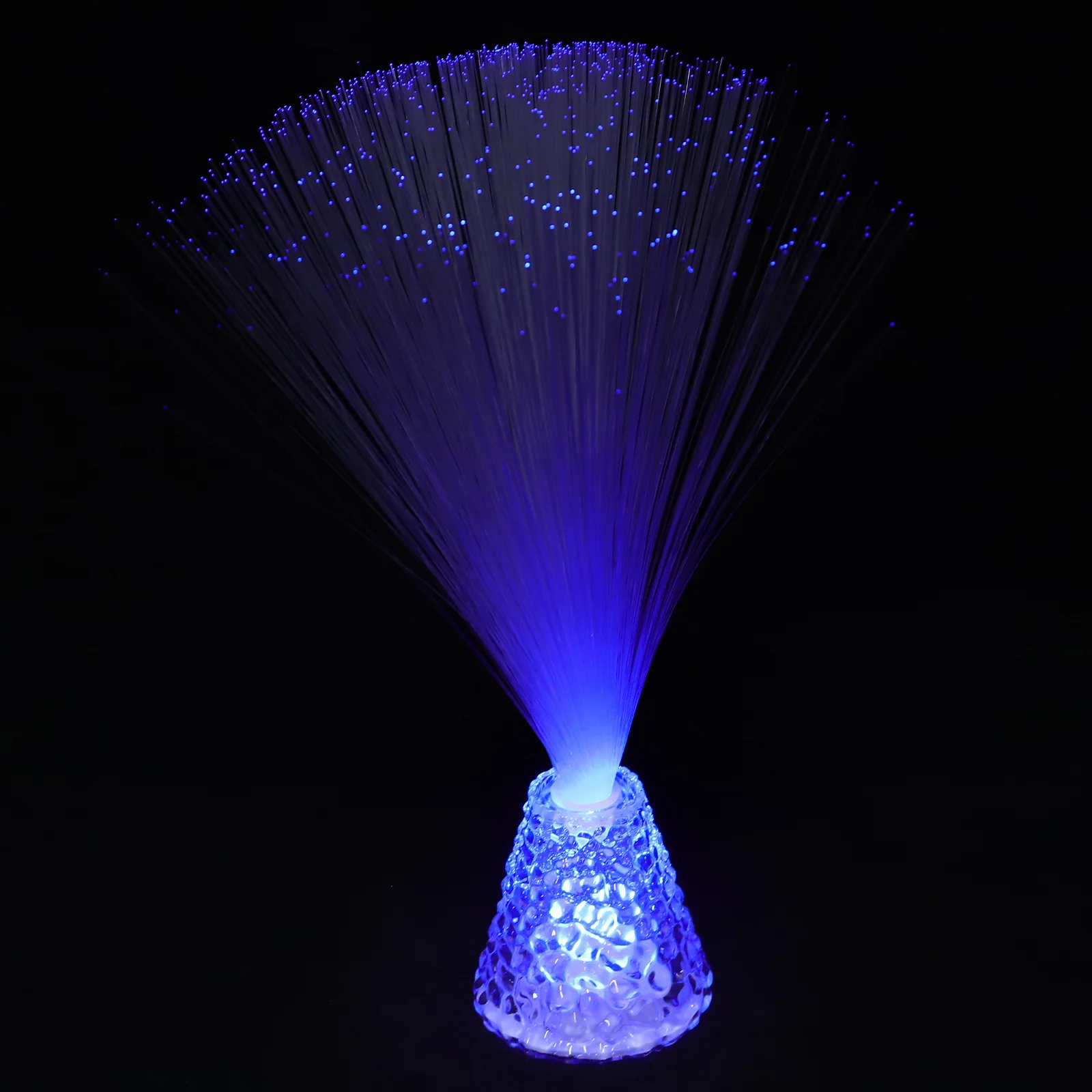 Fiber Optic Lamp LED Color Changing Calming Mood Relaxation Light Home Christmas Party Fibre Optic Fountain Light