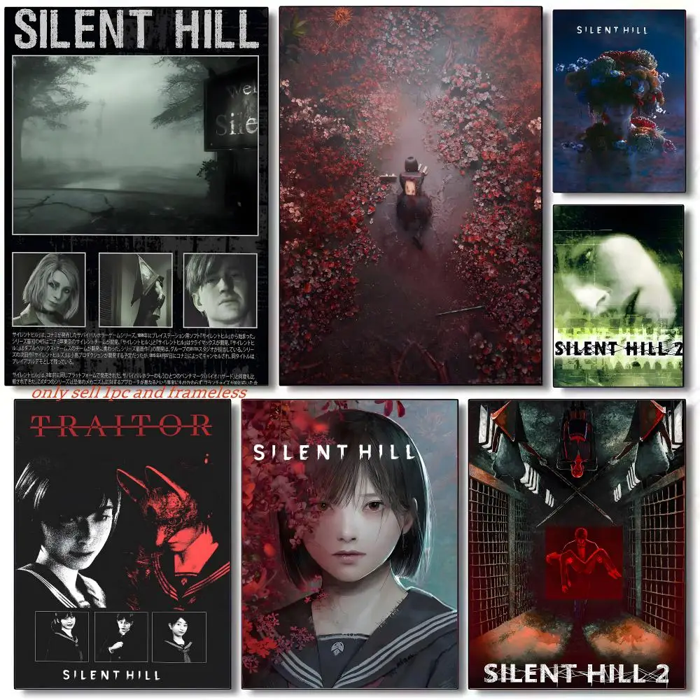 S-silent Hill Moive Poster Wall Art Poster Paintings Are Suitable For Clubs Living Rooms And Bedroom