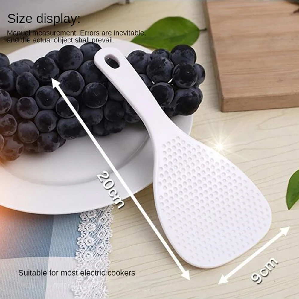 Plastic Rice Shovel Healthy Low Carbon Multifunction Fashion Innovation Kitchen Bar Supplies Non Stick Rice Spoon Easy To Clean