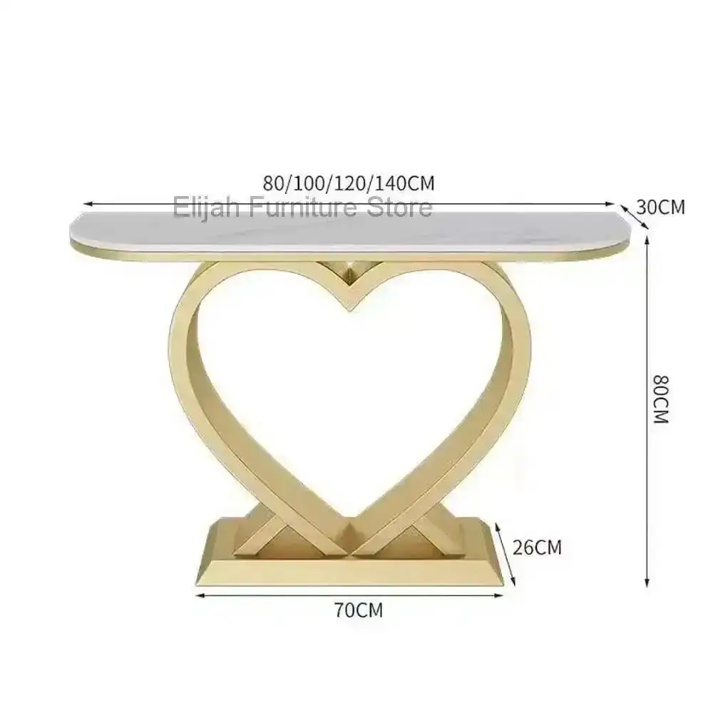 

Metal Console Table Midcentry Nordic Lobby Modern Hallway Console Tables Luxury Entrance Consolle Ingresso Living Room Furniture