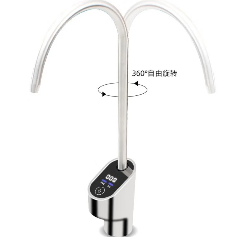 Water purifier 304 stainless steel household TDS value display intelligent Faucet 1/4