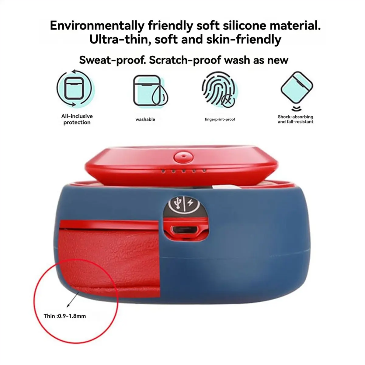 Almohadillas finas LR y kit de diadema para auriculares Beats Studio 3/Studio 2.0, funda protectora de silicona, orejeras, pieza de reparación de diadema B