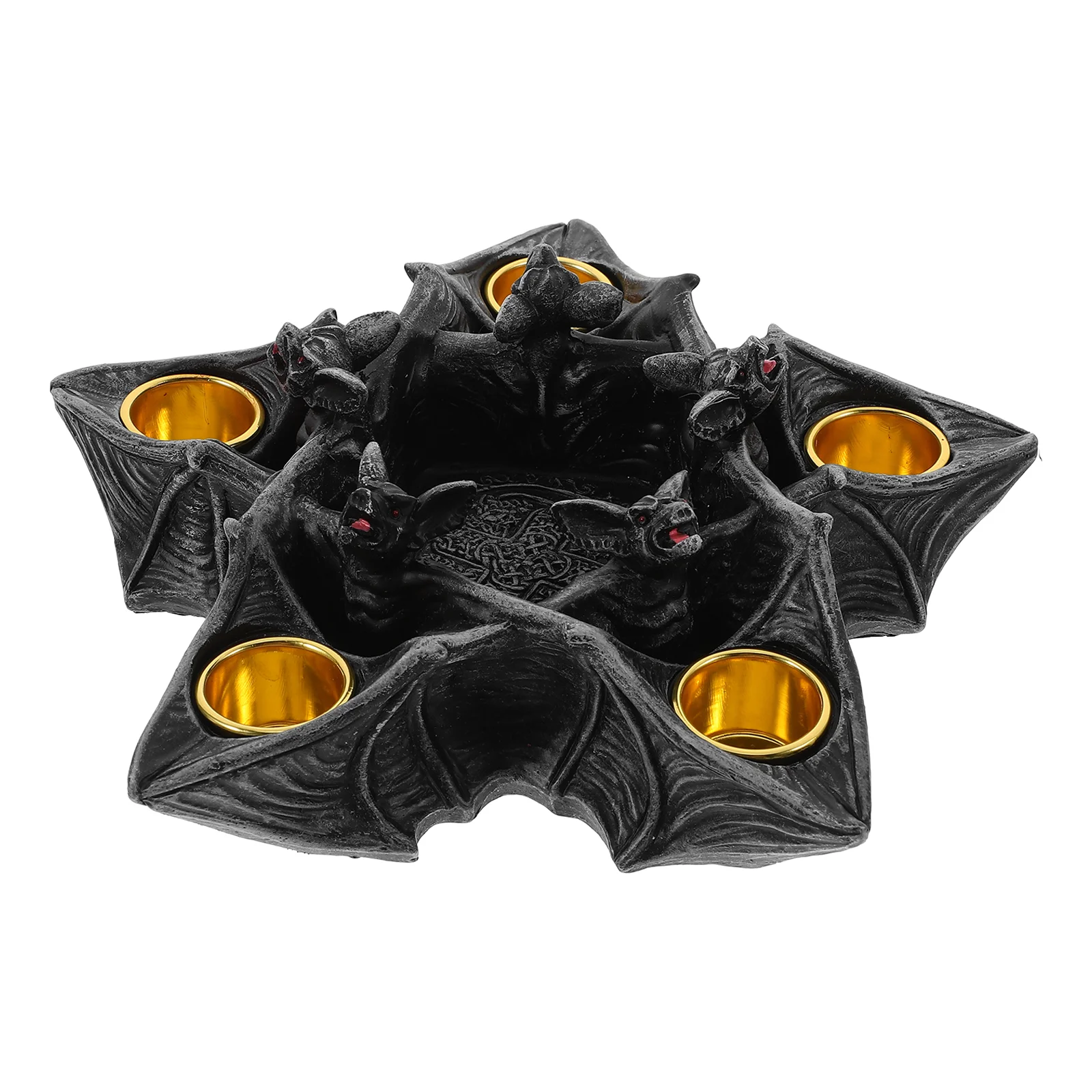 

Bat Holder Holders Candlestick Decor Tealight Halloween Decorations Household