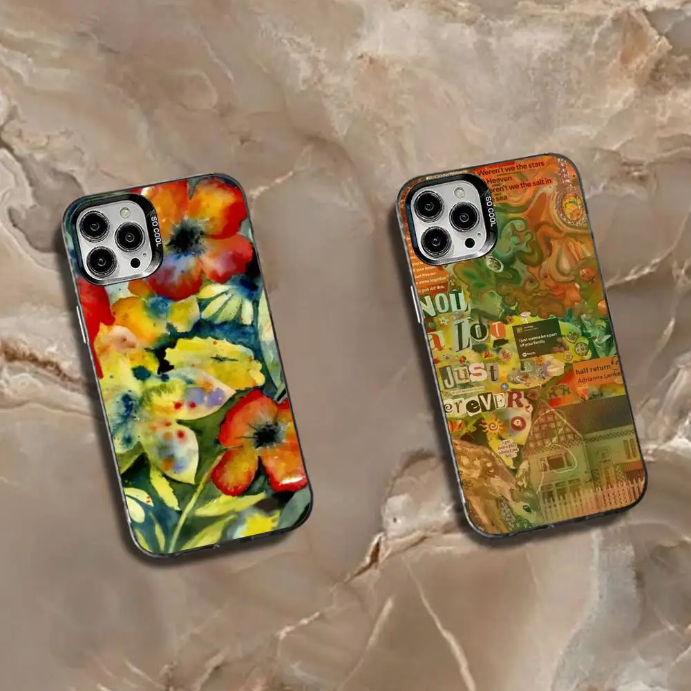 

Adrianne Lenker Songs Album Phone Case For iPhone 16,15,14,13,12,11,Mini,Pro,SE,MAX White Matte Shockproof Cover