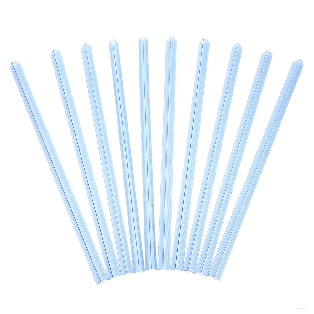 10 Stück Clips Ordner Pull Hebel Slides Report Covers Sliding Bar Rod Abs Plastic Binder