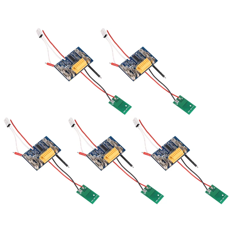 

FULL-5Pcs Li- Battery PCB Charging Protection Circuit Board For 18V 1.5Ah 3Ah 6Ah 9Ah BL1415 BL1430 BL1460 BL1490