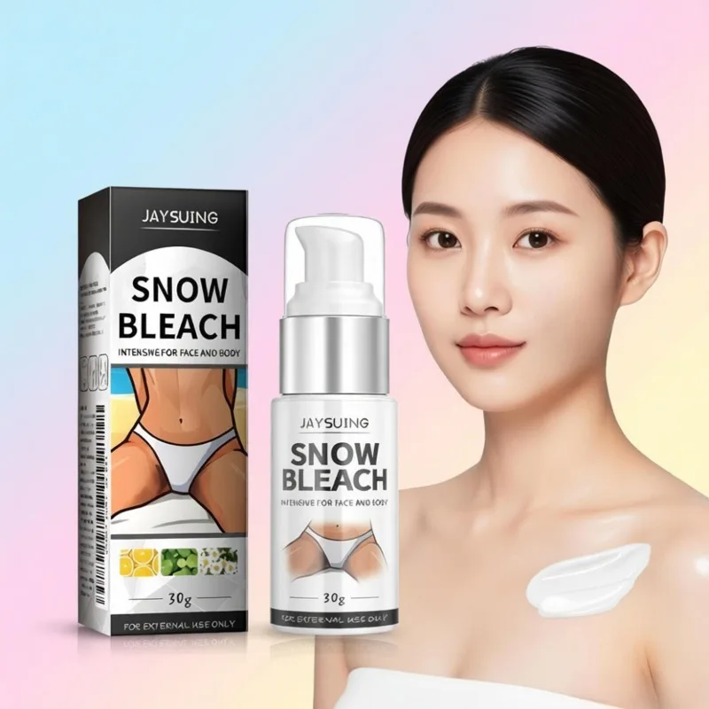 

Body Snow Bleach Cream Nicotinamide & VC Removal Melanin Brighten Private Parts Underarm Brightening and Smoothing Armpit Knees