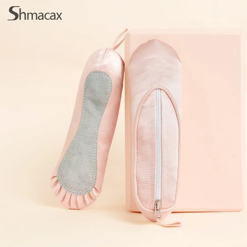 Ballet Shoes Creative Design Girl Heart Makeup Bag Female Stationery Storage Student Pencil Case