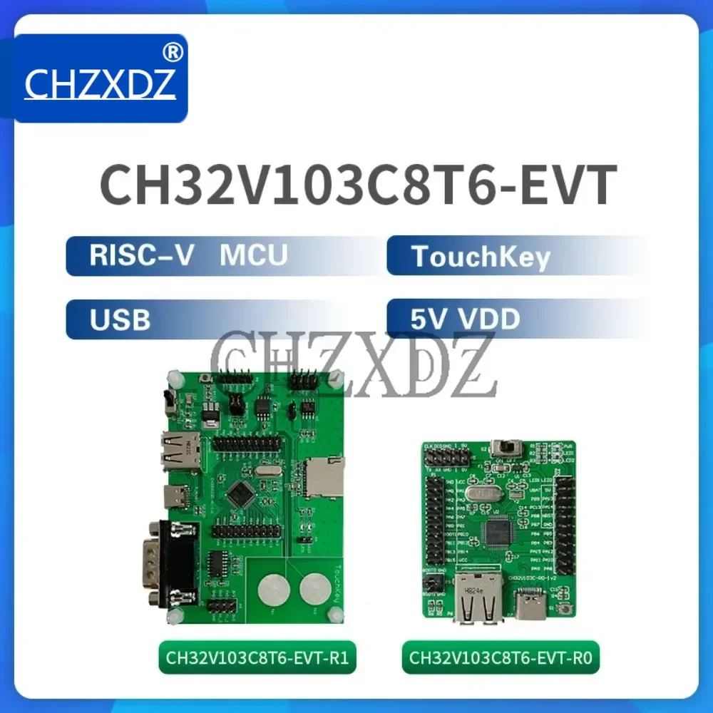 2Pcs/Lot RISC-V MCU CH32V103 Basic Evaluation Board WCH