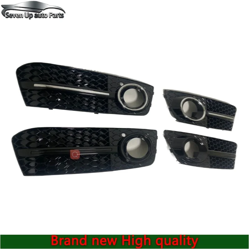 

Brand New The A4B8 has upgraded the honeycomb fog lampcover grille Applicable to Audi A4 modified RS4 fog lamp frames for models