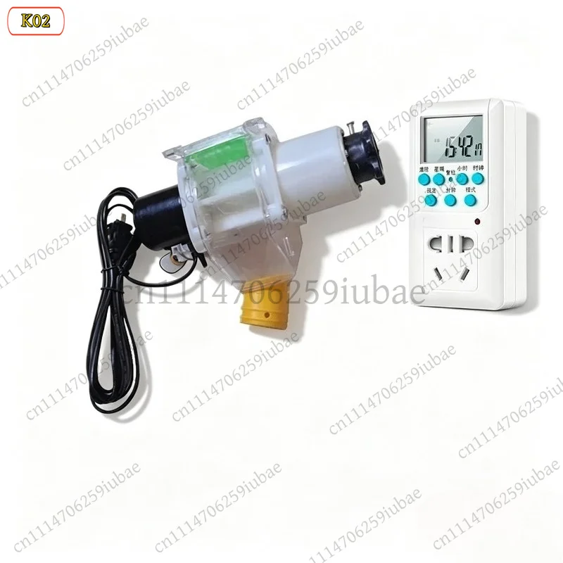 BK_Timed Automatic Feeder For Chicken Poultry Regular Feeding Equipment