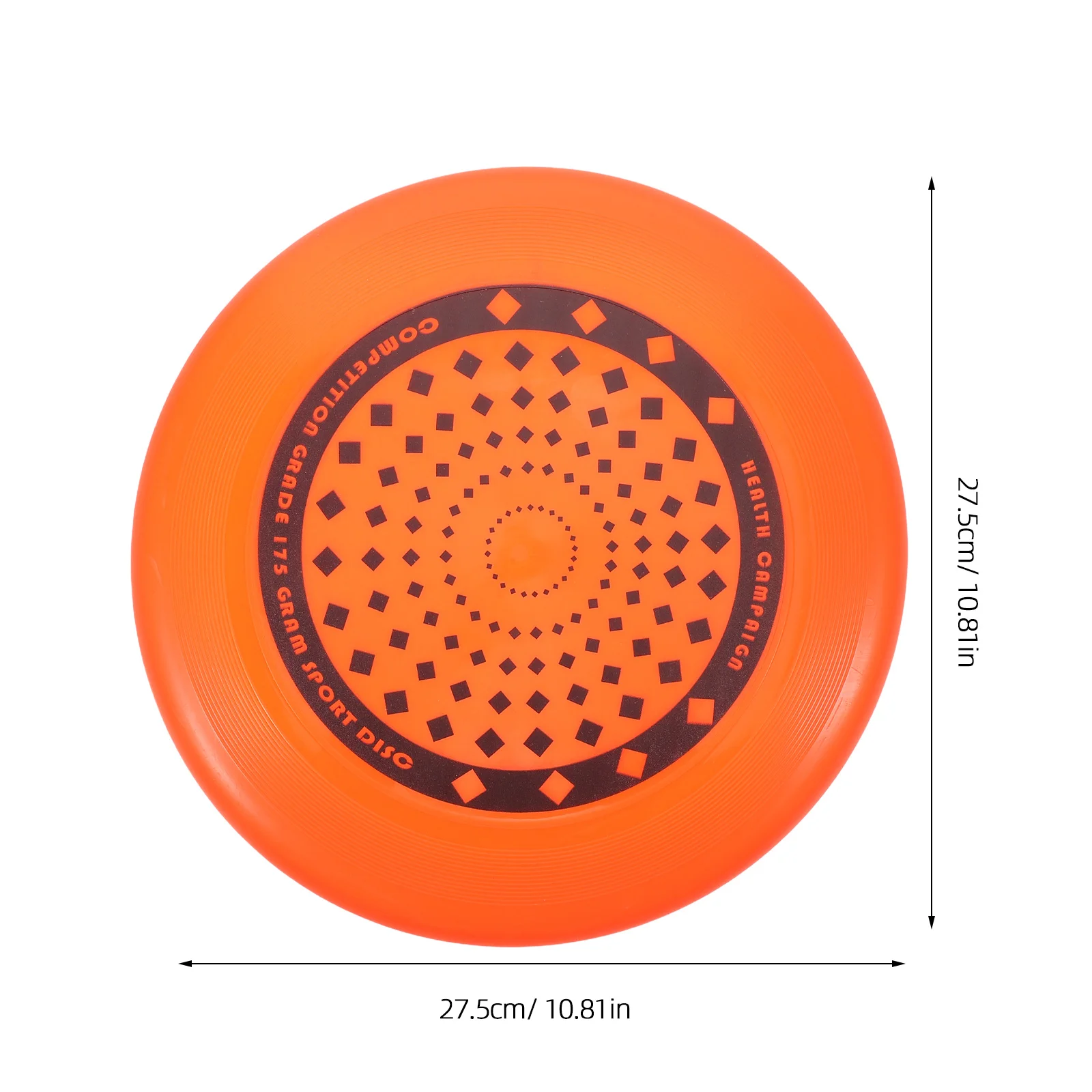 175G Pe قرص طائر تنافسي للبالغين متين وخفيف الوزن ومستقر ومسار طيران للرياضات الخارجية على الشاطئ في الفناء الخلفي لعبة القرص #3