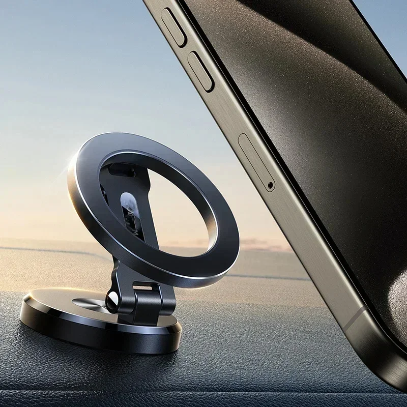 

Magnetic Car Phone Holder Mount Foldable Universal Strong Phone Mount For Car For iPhone 15 14 13 Pro Max Samsung Huawei