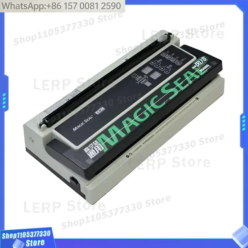 MS4005 2-IN-1 Vacuum Sealer 40cm Extra Wide Seal Bar Built-in Cutter for All Bag Types Home Food Storage 4