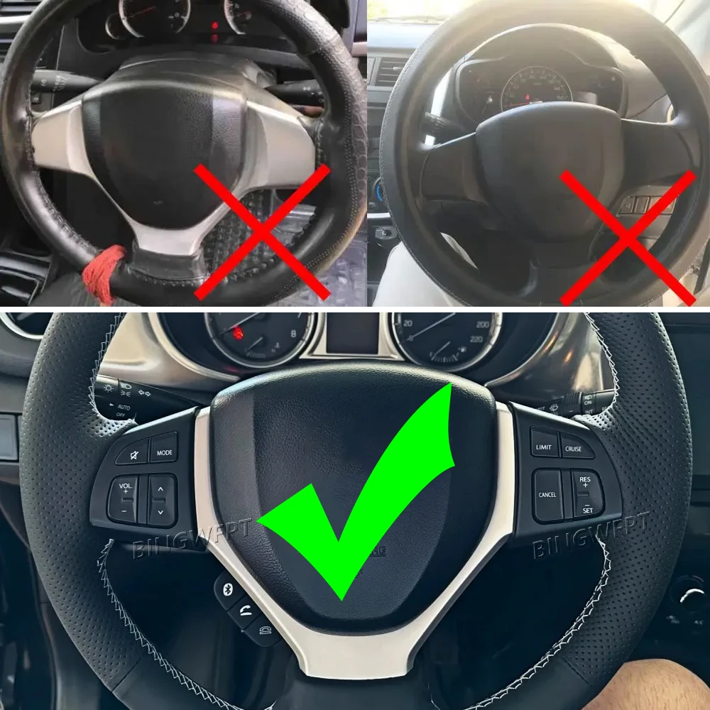 Audio Volume Cruise Speed Control Switch Button For Suzuki Grand Vitara SX4 S-CROSS Multifunction Steering Wheel Switch Button view 6