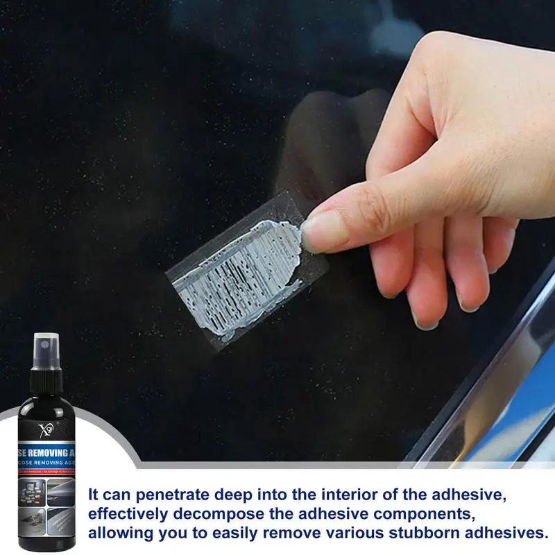 Car Sticker Remover Spray Adhesive Remover For Cars Car Label Remover Metal Adhesive Remover Advertising Sticker Glue Remover