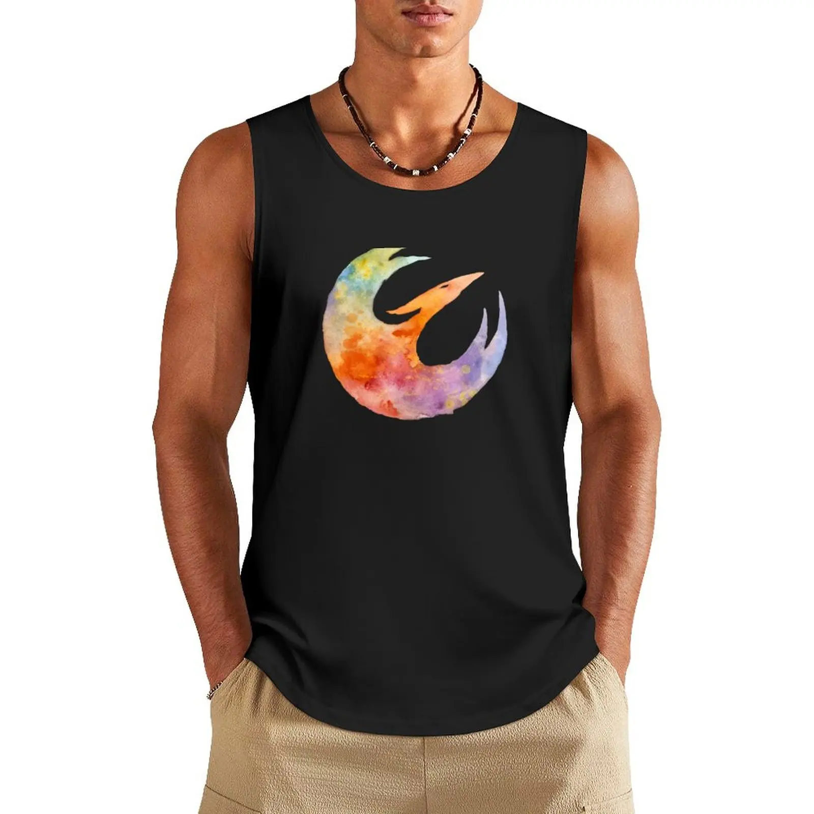 Fire Bird Tank Top gym clothing gym top