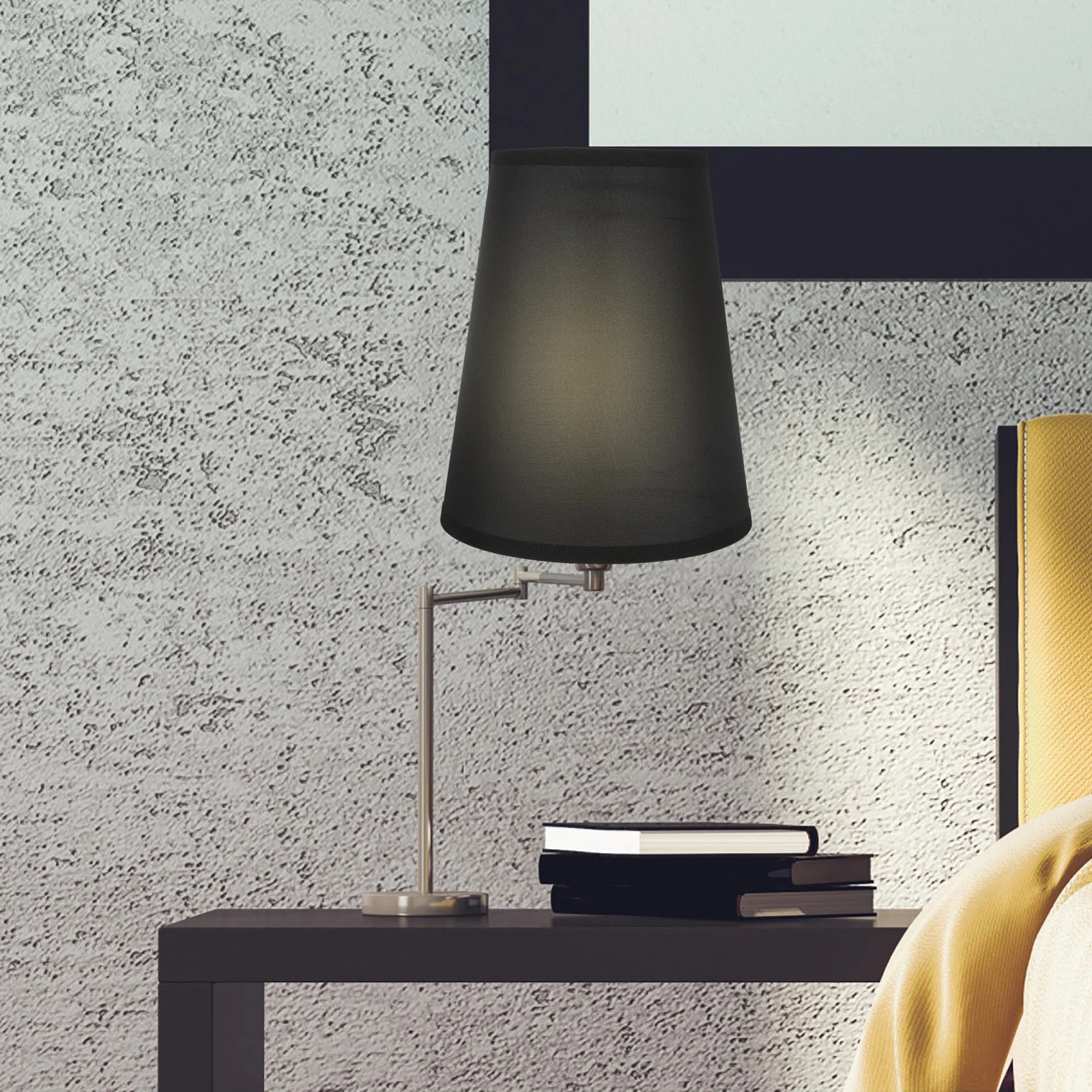 

Half Round Lamp Shade E14 Socket Decorative Cover Table Lampshades Pendant Light Covers For Bedroom Living Room