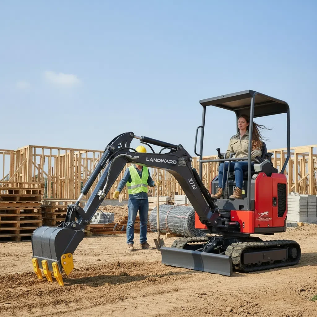 الجملة حفارة صغيرة 1.8 طن المنزلية آلة حفارة صغيرة حفار الصينية 2.5 طن حفار صغير حفارة زاحفة تخصيص #1