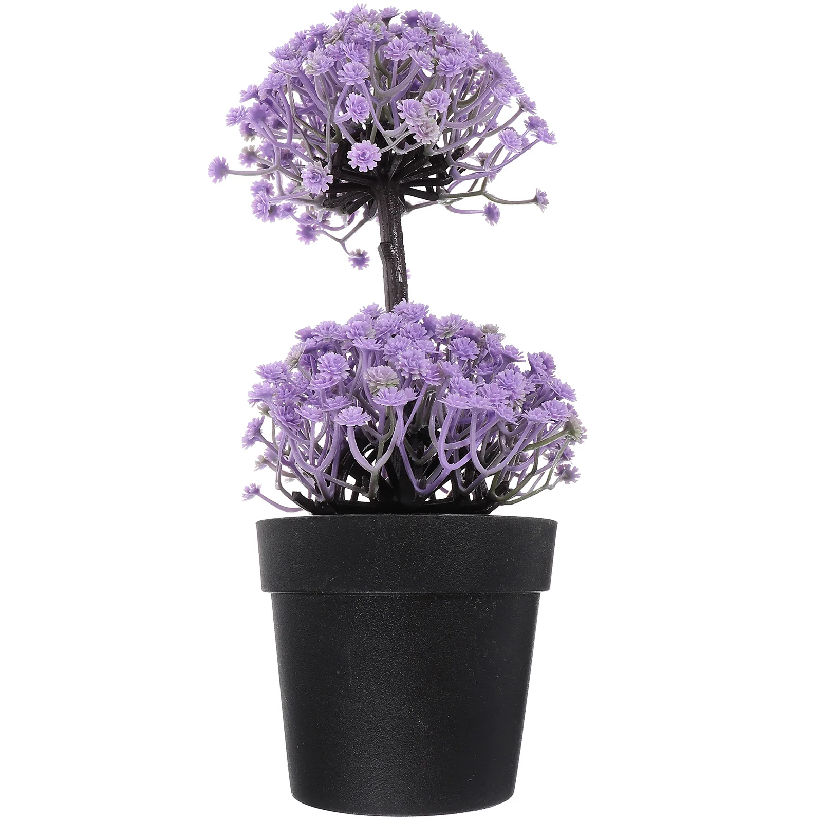 

Artificial Potted Plant Simulation Bonsai Lifelike Fake Bonsai Ornament Faux Plastic Plant Decor Suitable for Home Office Desk