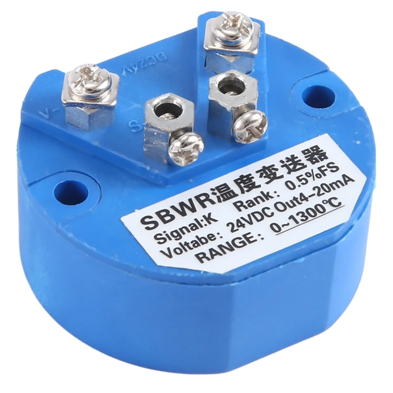 K Type Thermocouple Sensor Probe Thermocouple Temperature Transmitter Module Components For SBWR, 24V DC