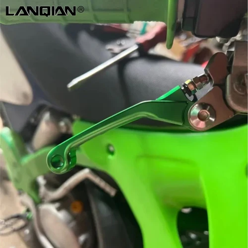 Imagen 2 del producto Palancas de embrague de freno, piezas de Motocross, manija de frenos de carreras, Dirt Bike, CNC, aluminio, para Kawasaki, KLX230, KLX, 230, 2020