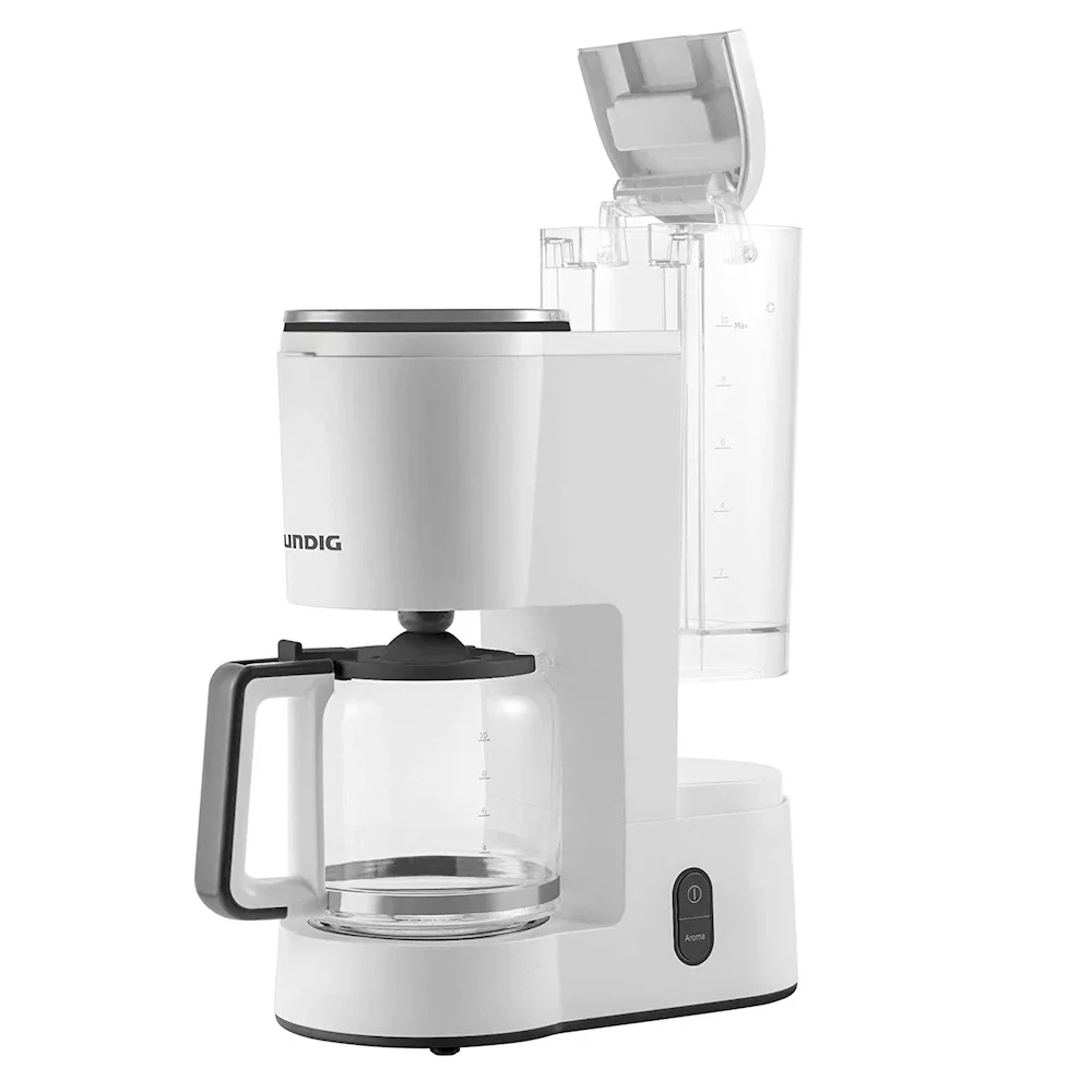 Automatic Filter Coffee Machine White Espresso Electric Express Foam Powder Coffee Maker Brewer Household Office