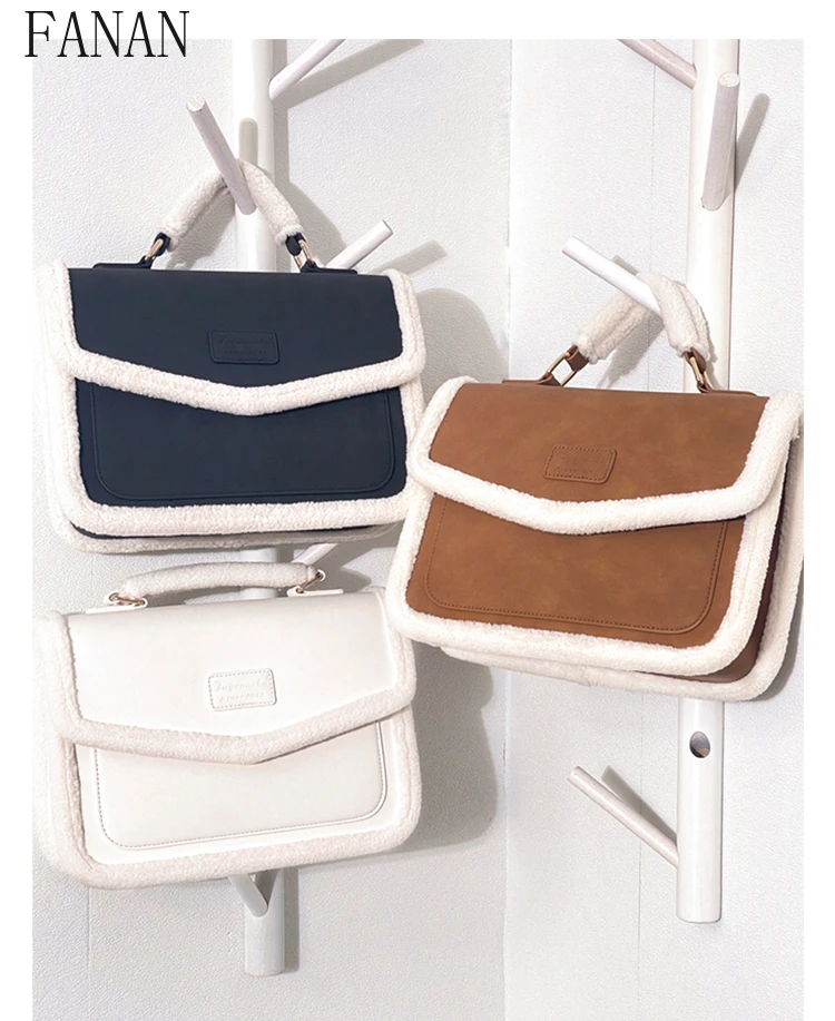 Crossbody Bag Jk Uniform Fashion Top-Handle Bags for Lady Casual Sweet Cute 2025 New Autumn Winter Women's Handbags