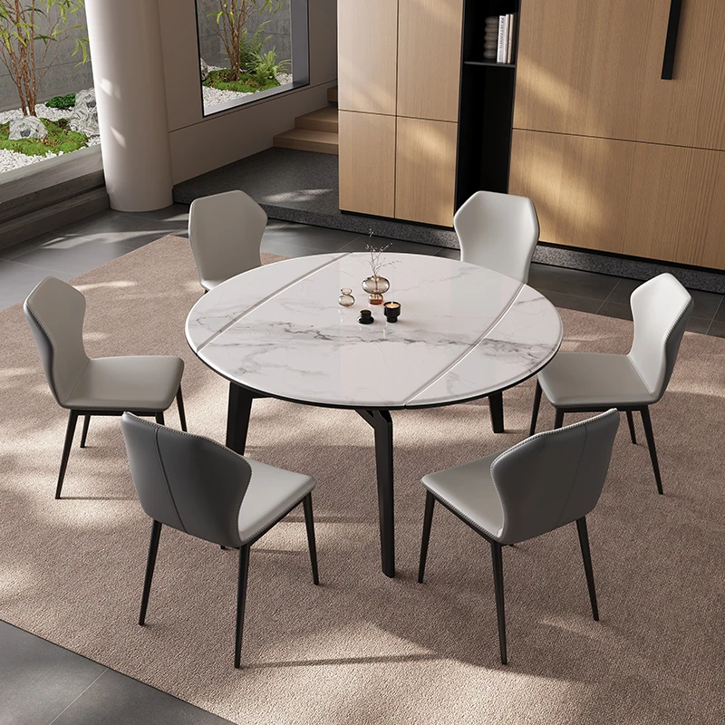 

Rotate Designer Dining Table Writing Reception Minimalism Poker Modern Kitchen Dining Table Bistro Mesa Living Room Furniture