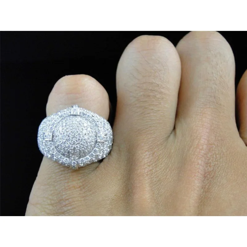 S925 sterling silver ring hot sale new micro-inlaid diamond zircon silver hand jewelry
