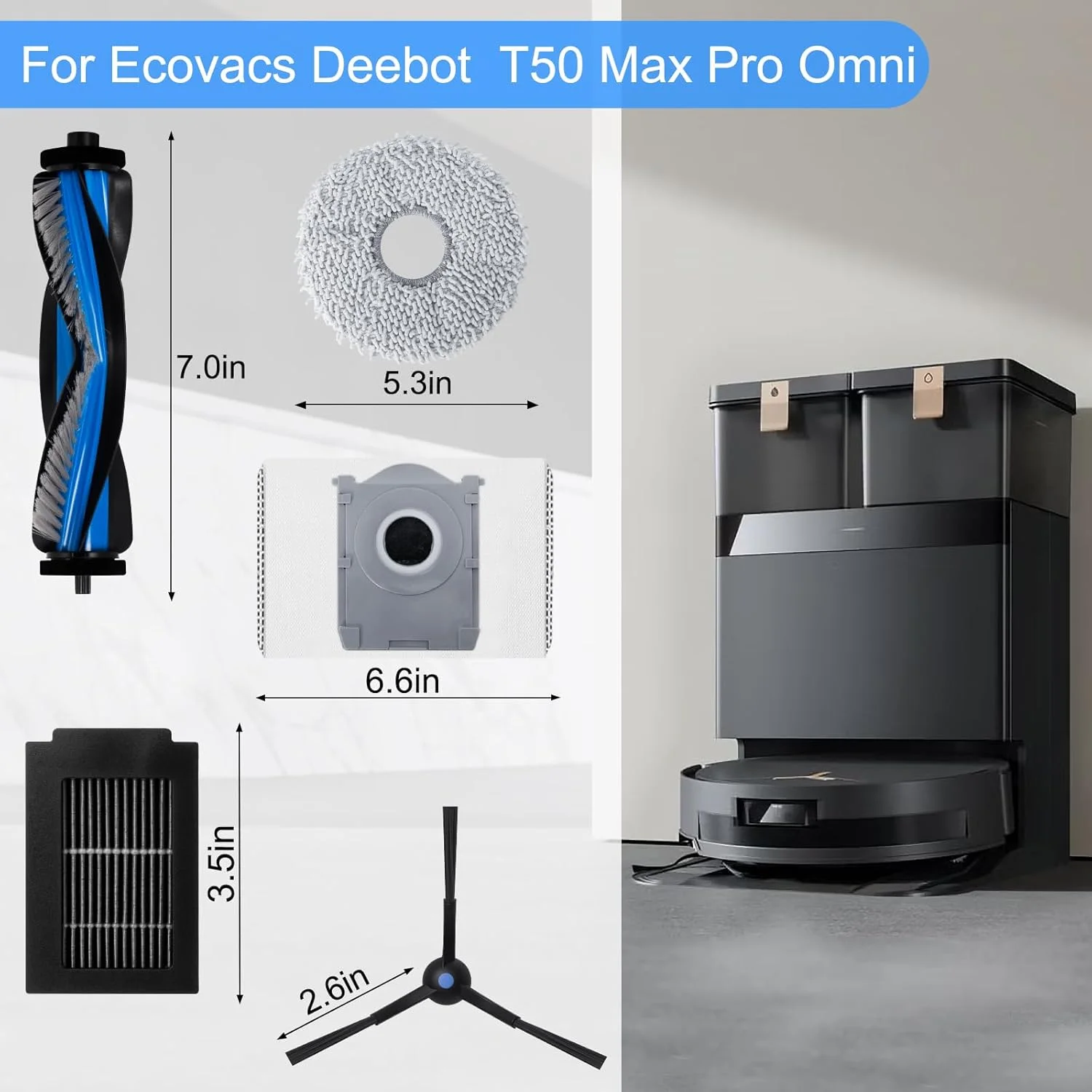Ecovacs Deebot T50 Pro Omni/T50 Pro/T50 Omni/T50