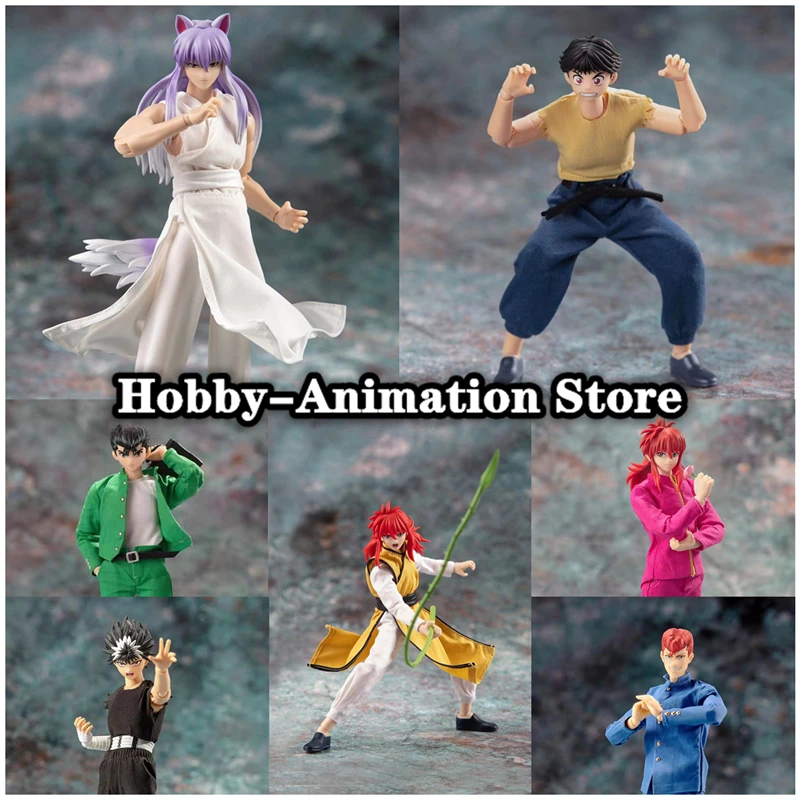 [ In-Stock ] Dasin Model Great Toys Yuyu Hakusho Urameshi Yuusuke Yoko Kurama Jaganshi Hiei Kuwabara Kazuma SHF Action Figure GT