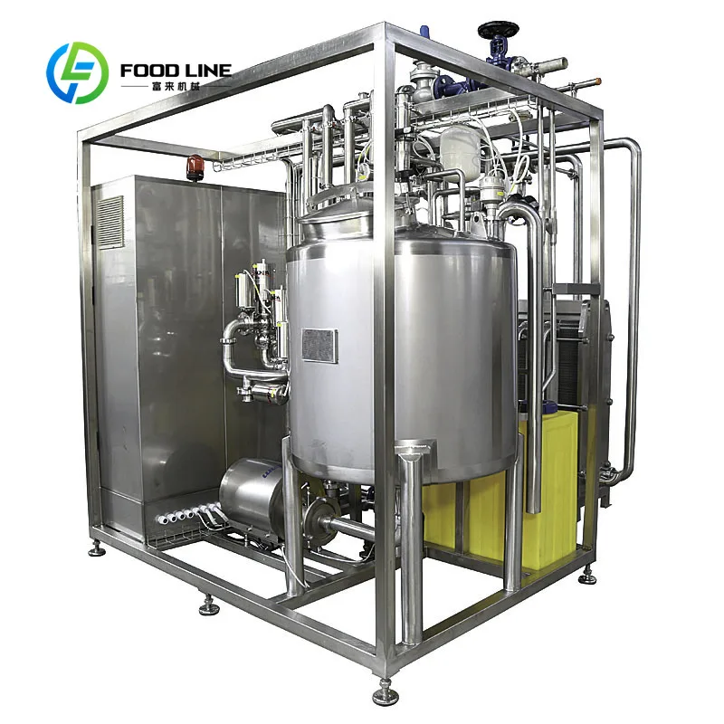Custom made Plate Pasteurizer Milk Sterilizer Ice Cream Pasteurizer