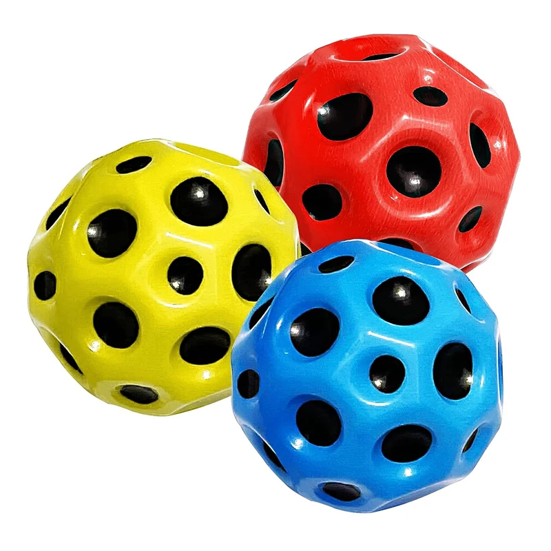 1Pcs Extreme High Bouncing Ball Space Ball Children Toys Balle Rebondissante Enfant Kinderspielzeug Pelotas Saltarinas Niños Toy