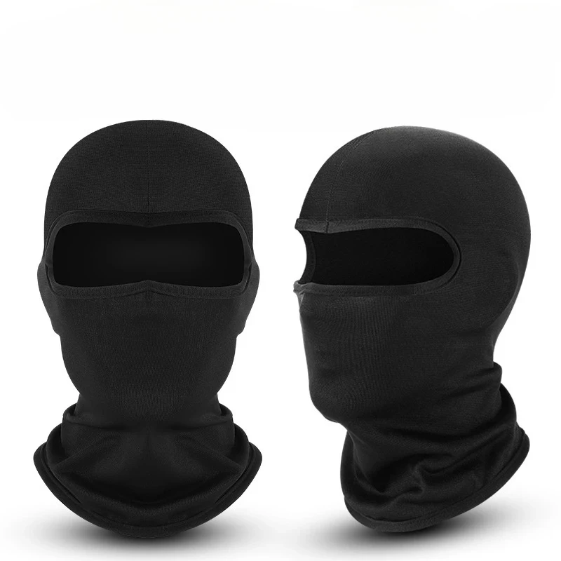 1-3pcs Balaclava Motorcycle Face Mask Moto Helmet Bandana Hood Ski Neck Full Face Mask Windproof Dustproof Face Men's Biker Mask